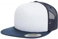 Flexfit Trucker Cap Foam Trucker with white Front Cap / Kappe / M&uuml;tze