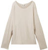 TOM TAILOR Strickpullover Knit structured batwing