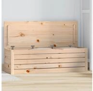 vidaXL Truhe, Truhe 109x36,5x33 cm Massivholz Kiefer