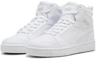 PUMA REBOUND V6 MID JR Sneaker kn&ouml;chelhoch, retro-inspiriertes Design, mit...