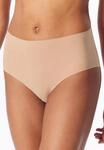 Maxislip SCHIESSER "Invisible Soft", Damen, Gr. 36, beige (411, maple), Microfaser,