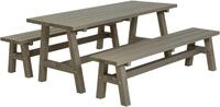 PLUS Sitzbank Country Plankengarnitur (3-St., Garten-Sitzbank-Kombi, OTTOs...