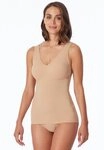 Schiesser Unterhemd Invisible Soft mit herausnehmbaren Pads beige 36
