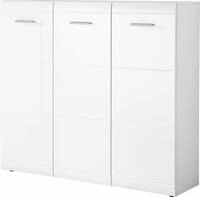 GERMANIA Schuhschrank Adana verstellb. B&ouml;den, Hochgl.-Fronten, B: 90 oder 134...
