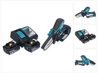 Makita Benzin-Kettens&auml;ge DUC 101 RT Akku Asts&auml;ge 18 V 10 cm Brushless + 2x Akku 5,0