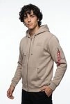 Alpha Industries Kapuzensweatjacke Back Print Zip Hoody