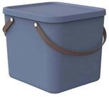 ROTHO Aufbewahrungsbox Albula Aufbewahrungsbox 40l mit Deckel, recyceltem Kunststoff