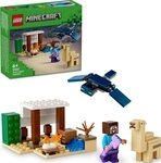 LEGO&reg; Minecraft Steves W&uuml;stenexpedition 21251 Konstruktions-Spielset, (75 St),