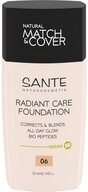 SANTE Foundation Radiant Care Warm Beige, Beige, 30 ml