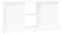 vidaXL Aquariumunterschrank Aquariumst&auml;nder Wei&szlig; 121x41x58 cm Holzwerkstoff