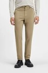 BOSS ORANGE Chinohose tapered mit BOSS Logo hinten