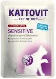 Kattovit Feline Diet Sensitive mit Huhn & Ente 85 g - 24 St&uuml;ck, Nassfutter...