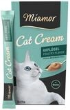 Miamor Cat Cream Gefl&uuml;gel-Cream 6 x 15 g - 11 St&uuml;ck, Snack f&uuml;r: Katze