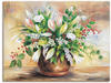 Artland Wandbild Blütenverschönerung, Blumen (1 St), als Leinwandbild, Poster,