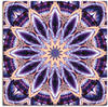 Artland Wandbild Mandala Stern lila, Muster (1 St), als Leinwandbild,...