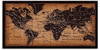 Artland Wandbild Alte Weltkarte, Landkarten (1 St), als Leinwandbild, Poster,