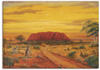 Artland Leinwandbild Australisches Tal, Australien (1 St), auf Keilrahmen...