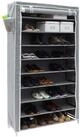relaxdays Schuhschrank VALENTIN hoch Anthrazit
