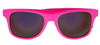 Widmann S.r.l. Kostüm 80er Jahre Brille - Neon Pink, Revo Gläser