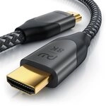 Primewire Ultra High Speed 8K HDMI Kabel 2.1 HDMI-Kabel, 2.1, HDMI Typ A (100 cm), 8k