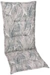 GO-DE Auflagekissen GO-DE Hochlehner-Auflage 120 x 50 x 7 cm grau, OEKO-TEX&reg;