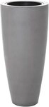 VIVANNO Pflanzk&uuml;bel Pflanzk&uuml;bel CITY Fiberglas Betongrau 47x100 cm (1 St), 47x100