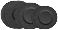 Villeroy & Boch Geschirr-Set Manufacture Rock Tellerset 6tlg, Porzellan