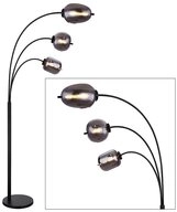 GLOBO LIGHTING Stehlampe, Leuchtmittel nicht inklusive, Stehlampe Bogenlampe