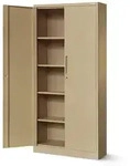 Jan Nowak Aktenschrank Metall B&uuml;roschrank abschlie&szlig;bar 90 cm JAN H 4 B&ouml;den...