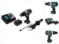 Makita Akku-Schlagbohrschrauber DHP 458 RM1 Akku Schlagbohrschrauber 18 V 91 Nm...