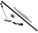 vidaXL LED Aquariumleuchte LED Aquarium-Leuchte Bubble Lampe RGB 94 cm