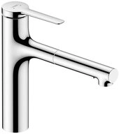 hansgrohe K&uuml;chenarmatur hansgrohe 160 Zesis M33 Metall Ausziehbrause Pro chrom