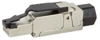 LogiLink MP0040 feldkonfektionierbarer Cat.6A Steckverbinder Netzwerk-Adapter,...