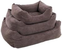 Flamingo Tierbett Katzenbett Velluto rechteckig braun