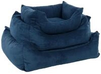 Flamingo Tierbett Hundebett Celeste rechteckig dunkelblau