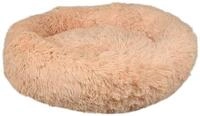 Flamingo Tierbett Hundebett Krems rund creme