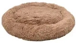 Flamingo Tierbett Hundebett Krems rund mokka 90 cm x 90 cm