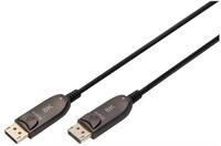 Digitus Digitus DisplayPort AOC Hybrid Glasfaserkabel, UHD 8K, Kabel, (20...