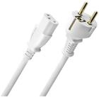 OEHLBACH Powercord C13 Stromanschlusskabel Mit Schukostecker und C13-Kupplung