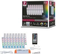 Paulmann LED-Streifen MaxLED 1000 Basisset 3m RGBW IP44 Cover 3000K 33W 230/24V...