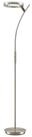 Lindby Stehlampe Darion, LED, Metall, Alu warmwei&szlig; IP20, LED 30 W gesamt,...