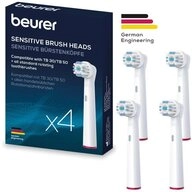 BEURER Aufsteckb&uuml;rsten TB Sensitive 4x Aufsteckb&uuml;rsten