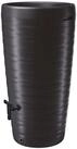 Spetebo Regenwassertank Design Regentonne 240 L mit Wasserhahn - anthrazit, 240.00 l,