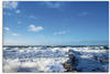 Artland Leinwandbild Buhnen an der Küste der Ostsee III, Gewässer (1 St), auf