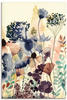 Artland Wandbild Sonnengetrocknete Blüten II, Blumenwiese (1 St), als...
