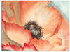 Artland Wandbild Wasserfarben Mohn II, Blumen (1 St), als Leinwandbild in...