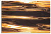 Artland Wandbild Goldenes Wasser des Meeres, Gewässer (1 St), als Alubild,