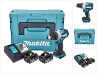 Makita Akku-Schlagbohrschrauber DHP 489 RMJ Akku Schlagbohrschrauber 18 V 73 Nm