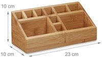 relaxdays Organizer relaxdays 10020248 Schreibtischorganizer Bambus 10