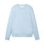 TOM TAILOR Hoodie Basic Sweatshirt blau